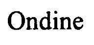 Trademark Logo ONDINE