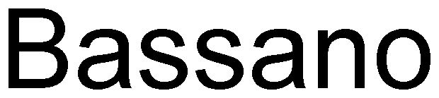 Trademark Logo BASSANO