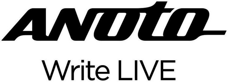 Trademark Logo ANOTO WRITE LIVE