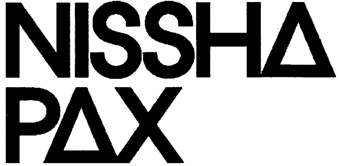 Trademark Logo NISSHA PAX