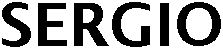 Trademark Logo SERGIO