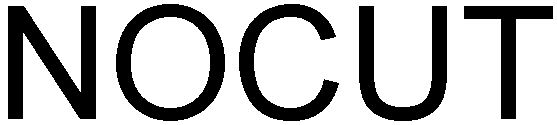 Trademark Logo NOCUT