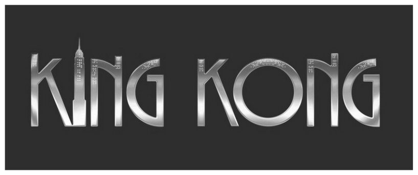 Trademark Logo KING KONG