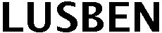 Trademark Logo LUSBEN