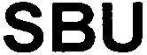 Trademark Logo SBU