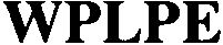 Trademark Logo WPLPE