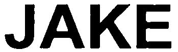 Trademark Logo JAKE