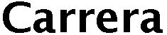 Trademark Logo CARRERA