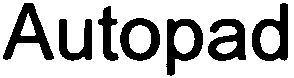 Trademark Logo AUTOPAD
