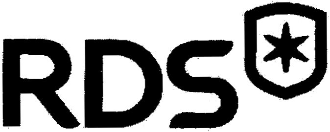 Trademark Logo RDS