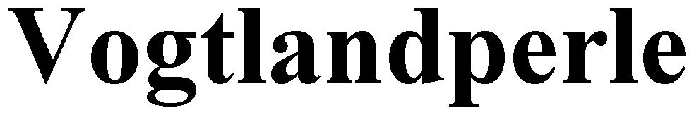 Trademark Logo VOGTLANDPERLE