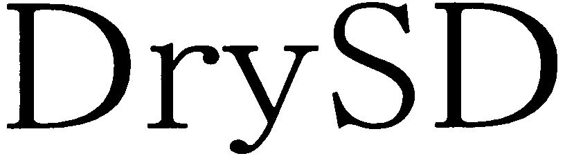 Trademark Logo DRYSD