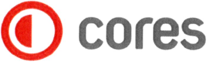 Trademark Logo CORES