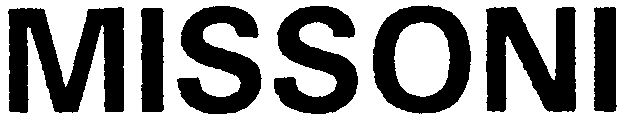 Trademark Logo MISSONI