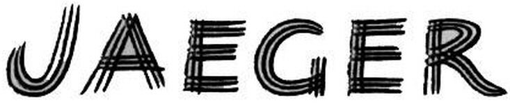 Trademark Logo JAEGER