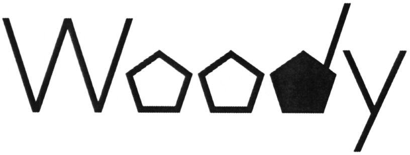 Trademark Logo WOODY
