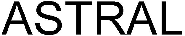 Trademark Logo ASTRAL