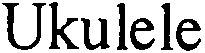 Trademark Logo UKULELE