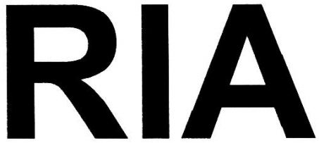 Trademark Logo RIA