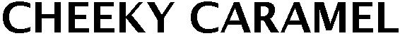 Trademark Logo CHEEKY CARAMEL