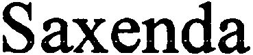 Trademark Logo SAXENDA