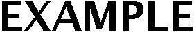 Trademark Logo EXAMPLE