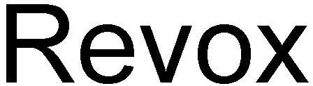 Trademark Logo REVOX