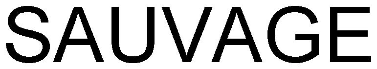 Trademark Logo SAUVAGE