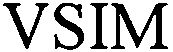 Trademark Logo VSIM