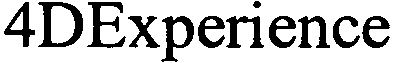 Trademark Logo 4DEXPERIENCE