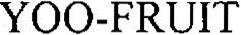 Trademark Logo YOO-FRUIT