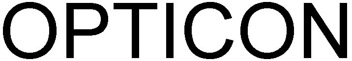 Trademark Logo OPTICON