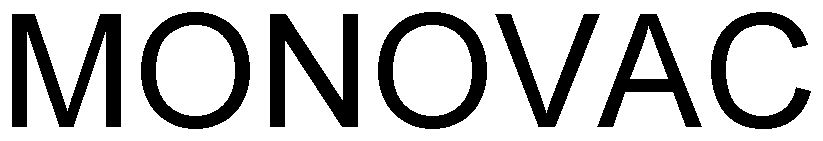 Trademark Logo MONOVAC
