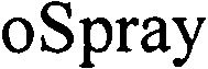 Trademark Logo OSPRAY