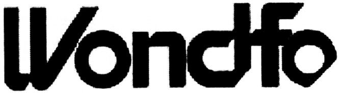 Trademark Logo WONDFO