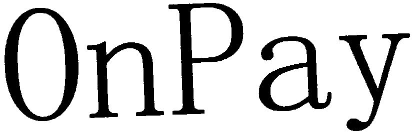Trademark Logo ONPAY