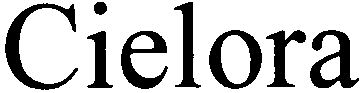 Trademark Logo CIELORA