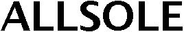 Trademark Logo ALLSOLE