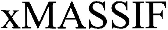 Trademark Logo XMASSIF