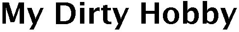 Trademark Logo MY DIRTY HOBBY