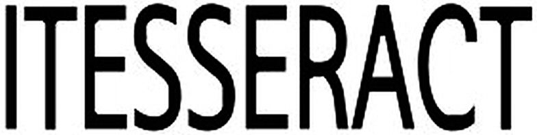 Trademark Logo ITESSERACT