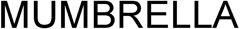 Trademark Logo MUMBRELLA