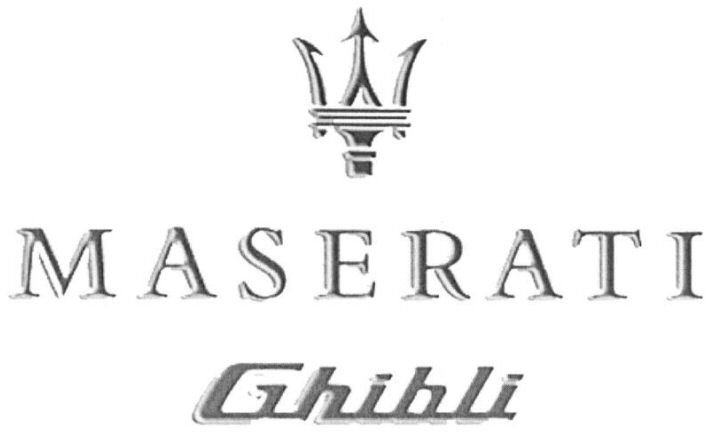 Trademark Logo MASERATI GHIBLI