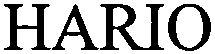 Trademark Logo HARIO