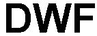 Trademark Logo DWF