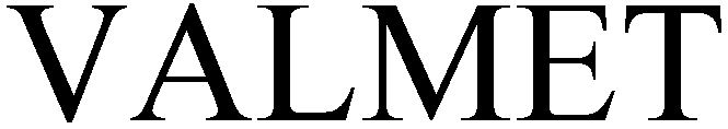 Trademark Logo VALMET