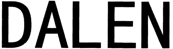 Trademark Logo DALEN