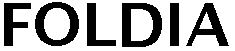 Trademark Logo FOLDIA
