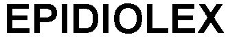 Trademark Logo EPIDIOLEX