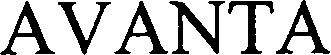 Trademark Logo AVANTA